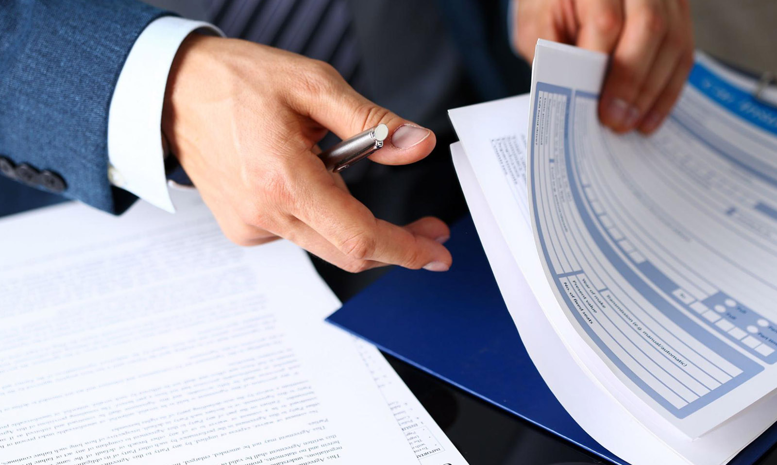 Papers for updating the Named Insured because of a change in legal entity status